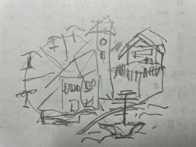 Attraktionen und Aktiv Zeichnung als Platzhalter bis Bilder gemacht wurden