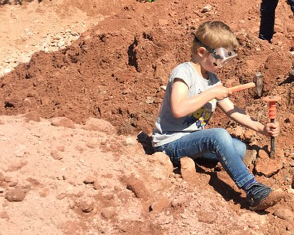 Mineralienhalde Grube Clara nahe Ferienwohnung Herrenwies