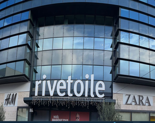 Einkaufszentrum Rivetoile in Straßburg nahe Ferienwohnung