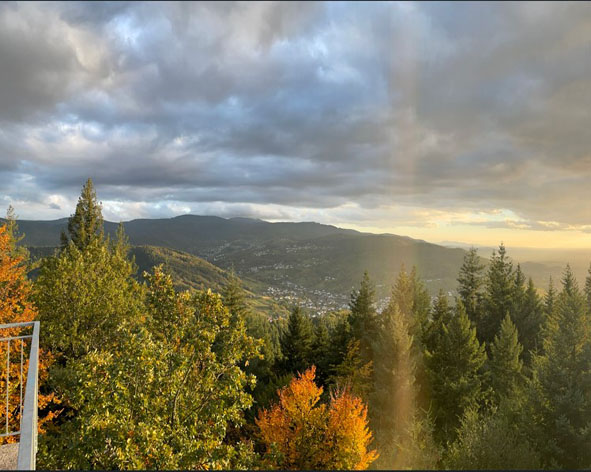 Schartenberghütte ab Ferienwohnung Rebental in Bühlertal