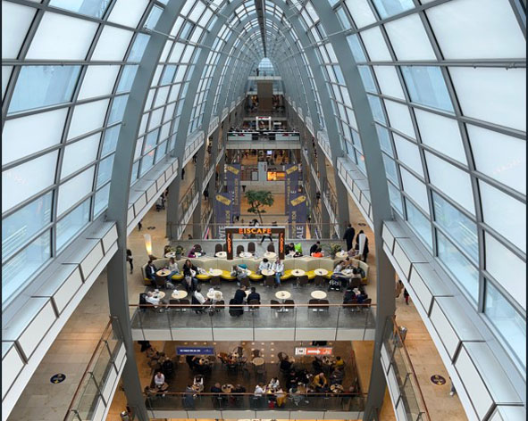 Ettlinger Tor Karlsruhe Einkaufspassage Mall